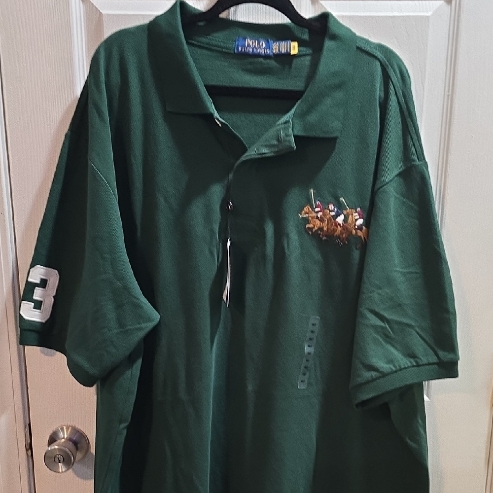 Polo by Ralph Lauren Forest Green Men's Polo Shirt